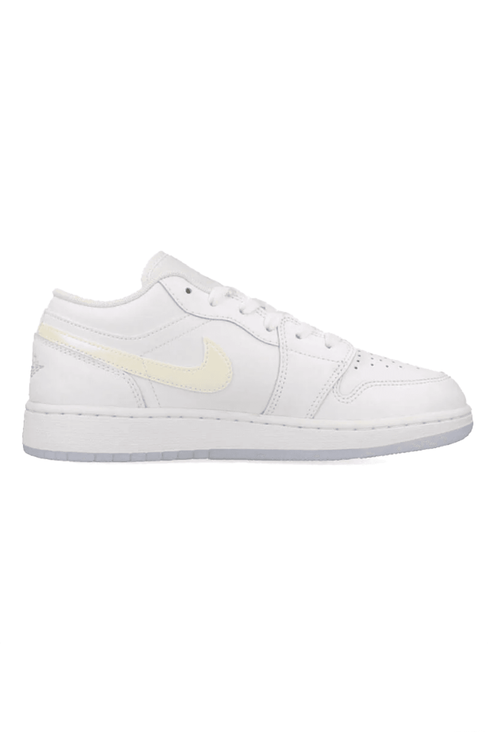 NIKE AIR JORDAN 1 LOW SE GS WHITE/ICE BLUE/SUMMIT WHITE