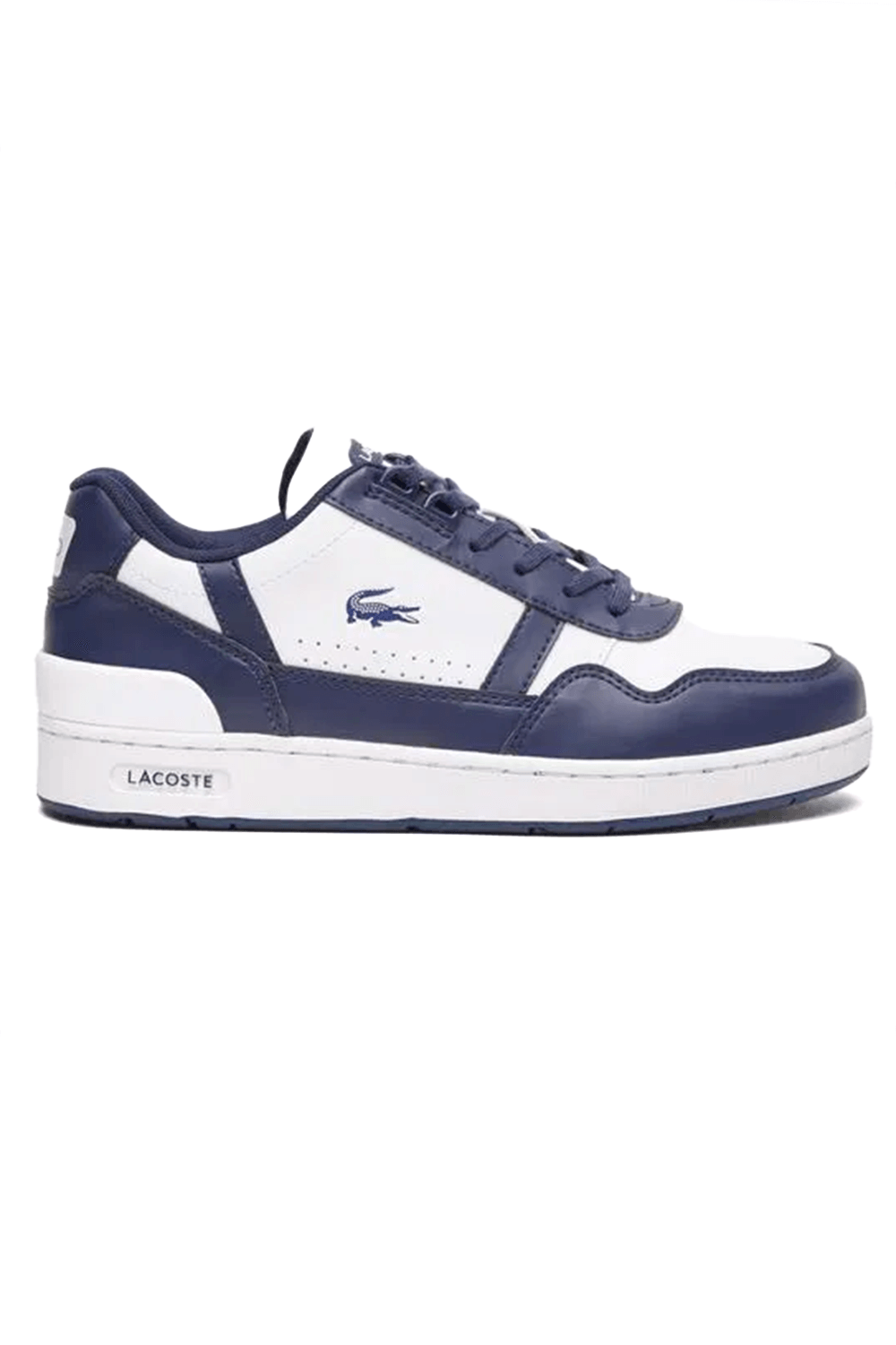 Lacoste T-Clip Erkek Çocuk Beyaz - Mor Sneaker