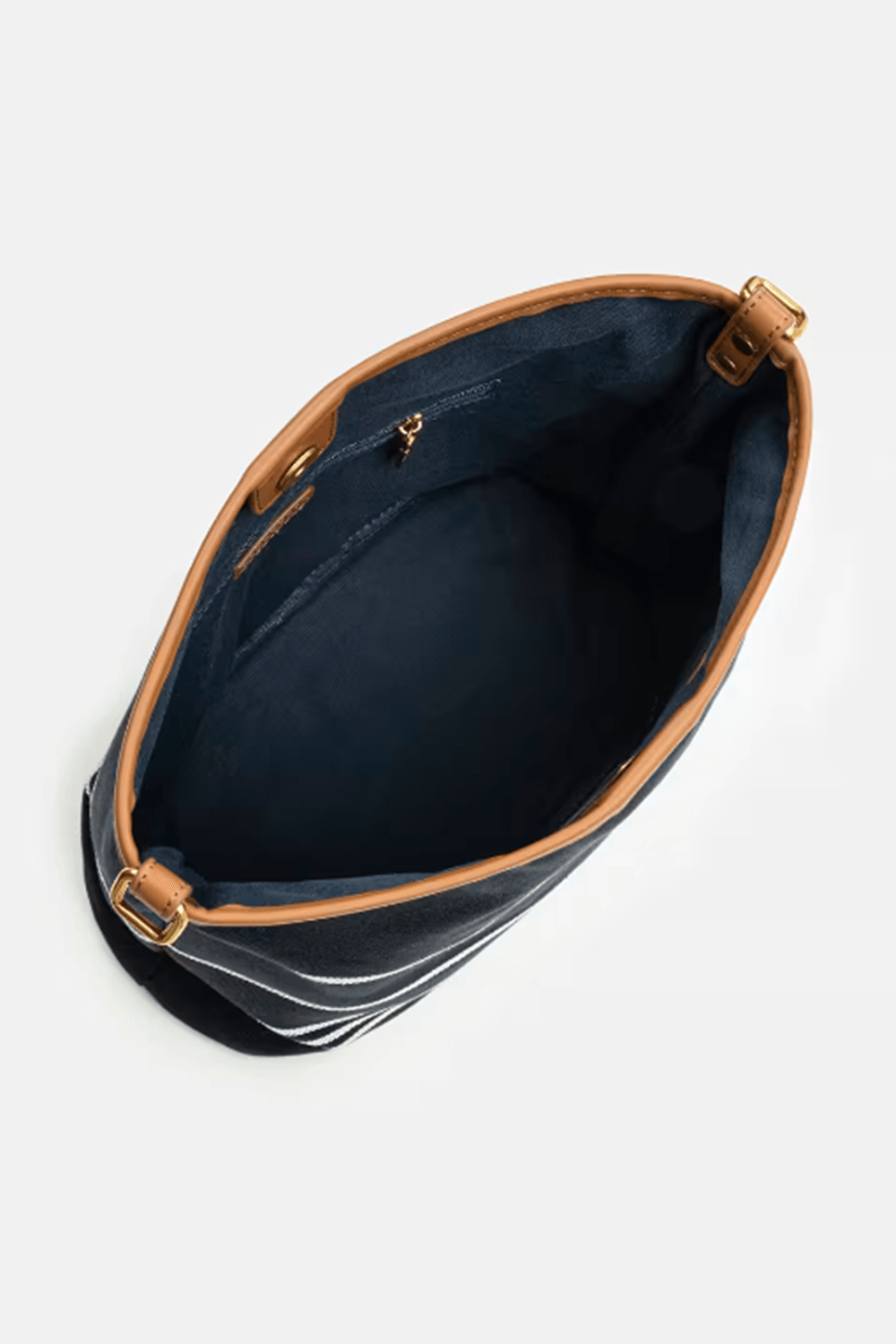 Çizgili Bucket Çanta