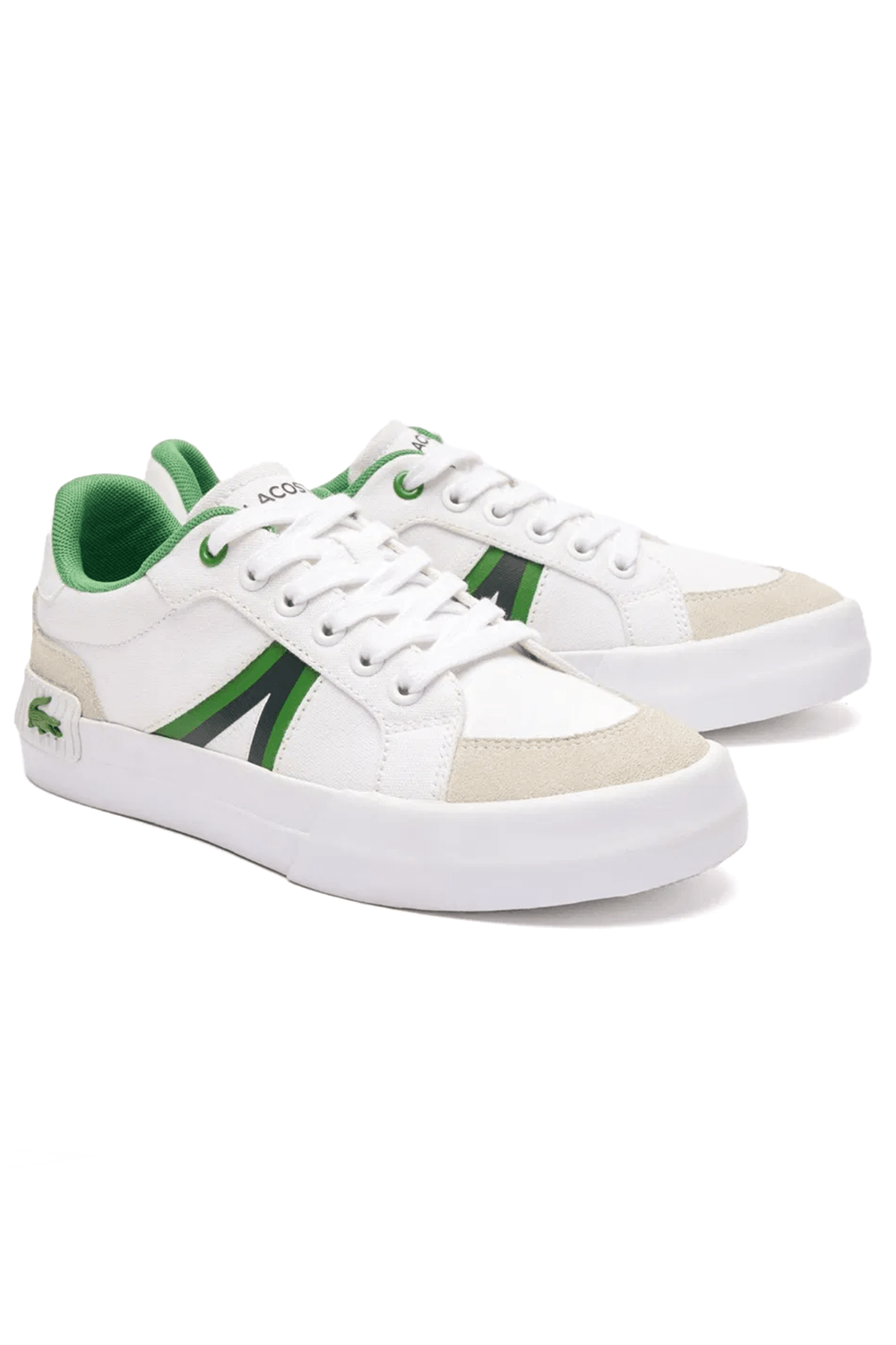 Lacoste L004 Çocuk Beyaz Sneaker