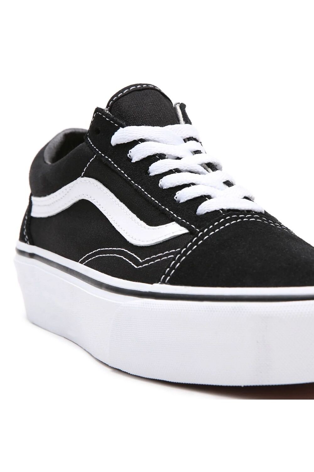 Vans Old Skool Platform Siyah Renk Kadın Ayakkabı V005