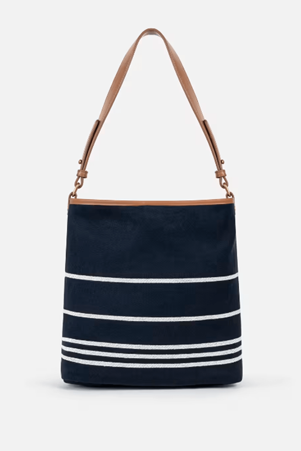 Çizgili Bucket Çanta