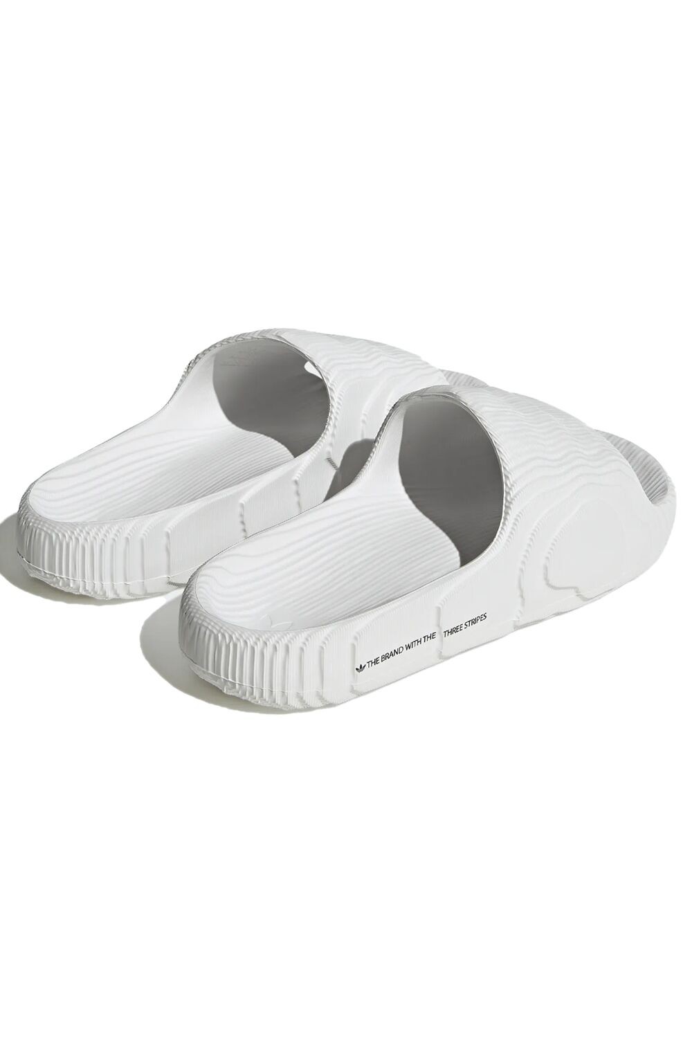 Adidas White Adilette 22 Slides A100