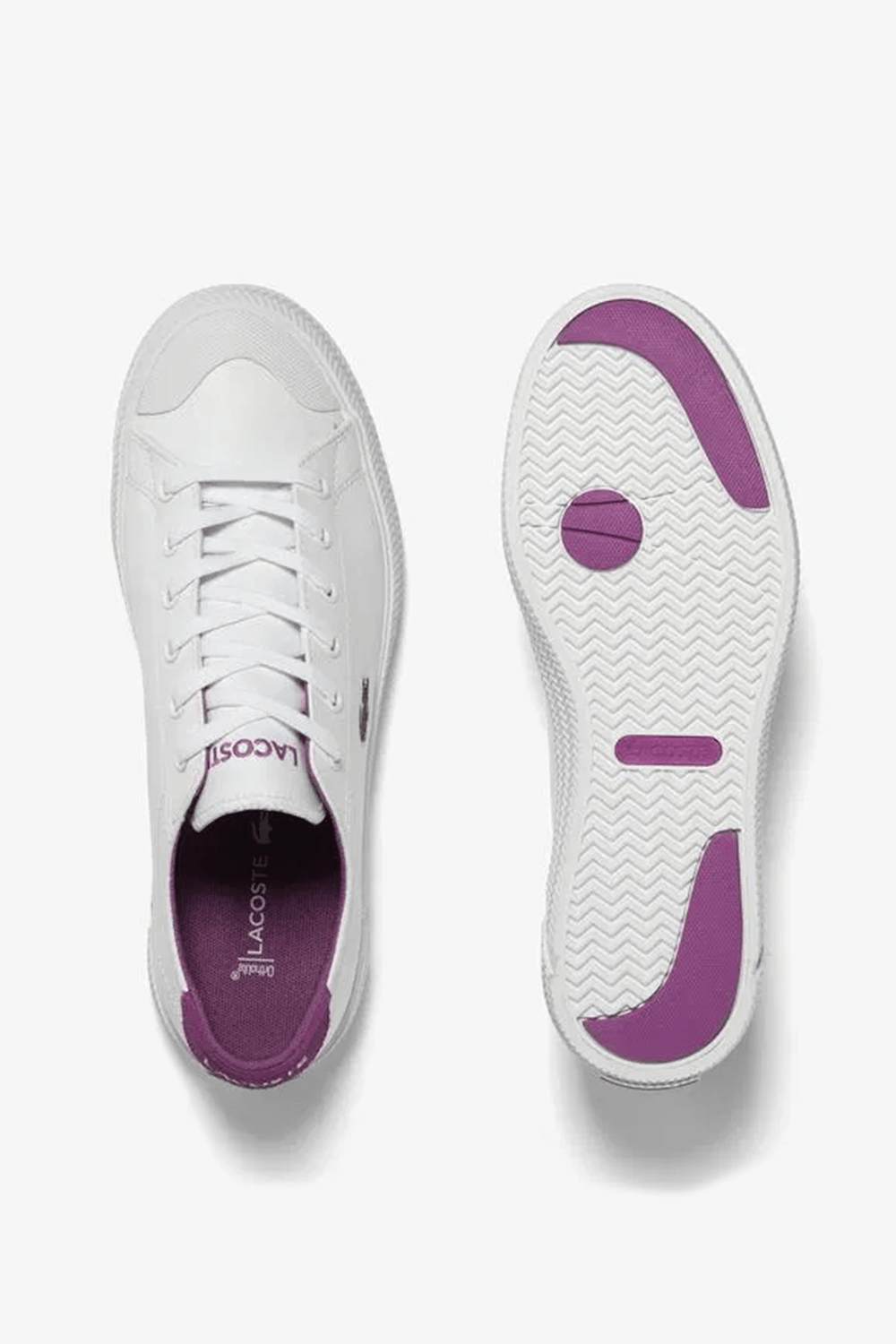 Lacoste Gripshot Kadın Beyaz - Mor Sneaker