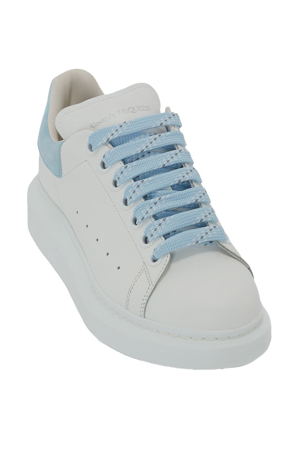 Alexander McQueen White-Blue Sneaker