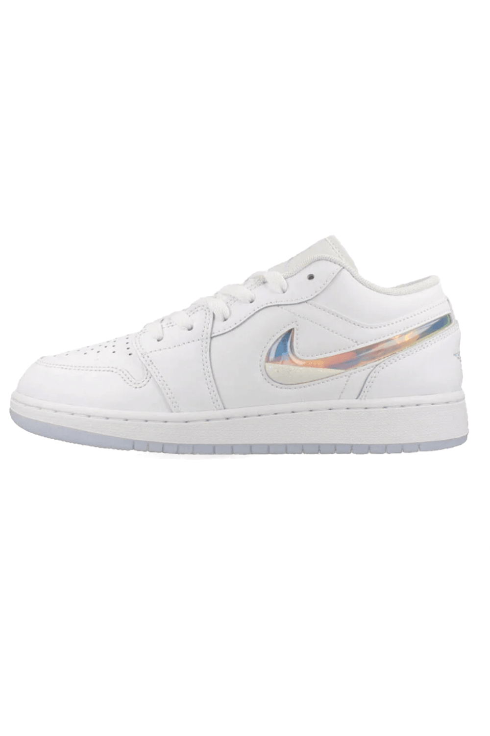 NIKE AIR JORDAN 1 LOW SE GS WHITE/ICE BLUE/SUMMIT WHITE