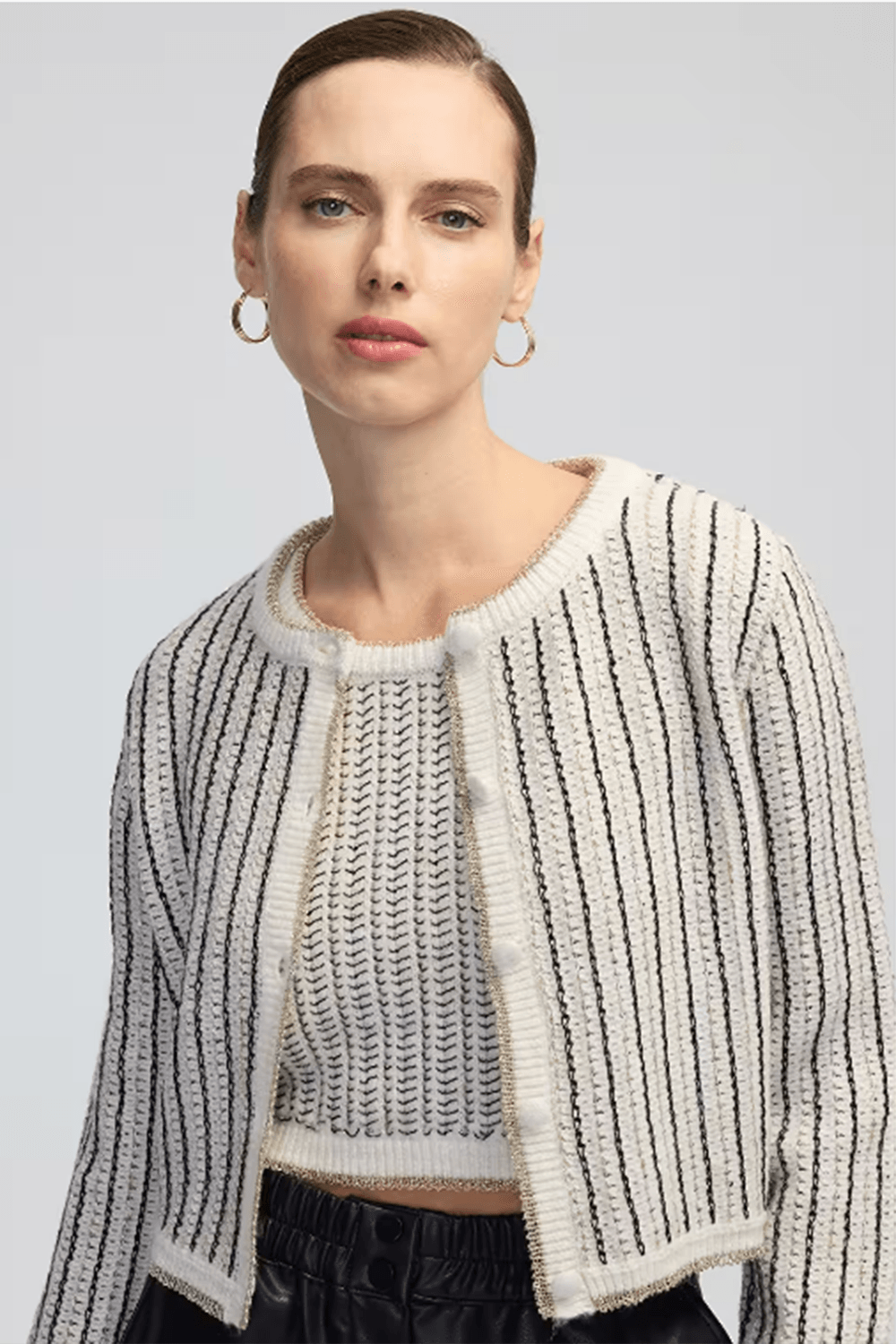 Lurex İplikli Hırka
