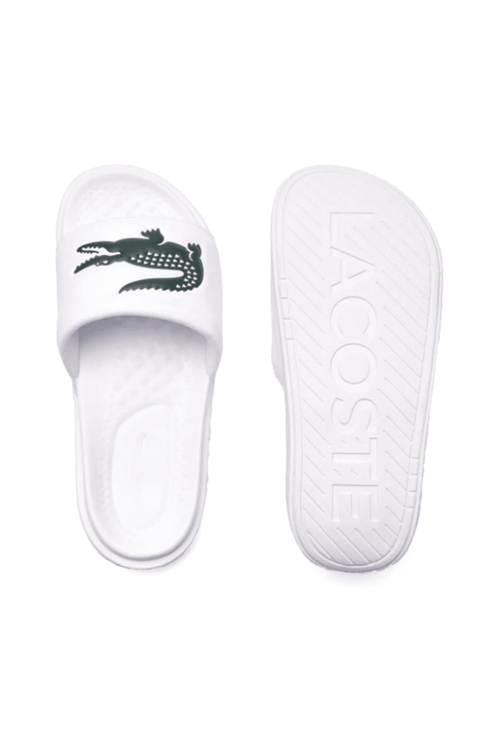 Lacoste Croco Dualiste Erkek Beyaz Terlik