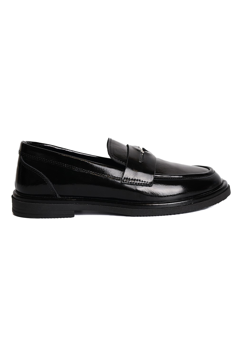Hakiki Deri El Yapımı Kadın Loafer R003