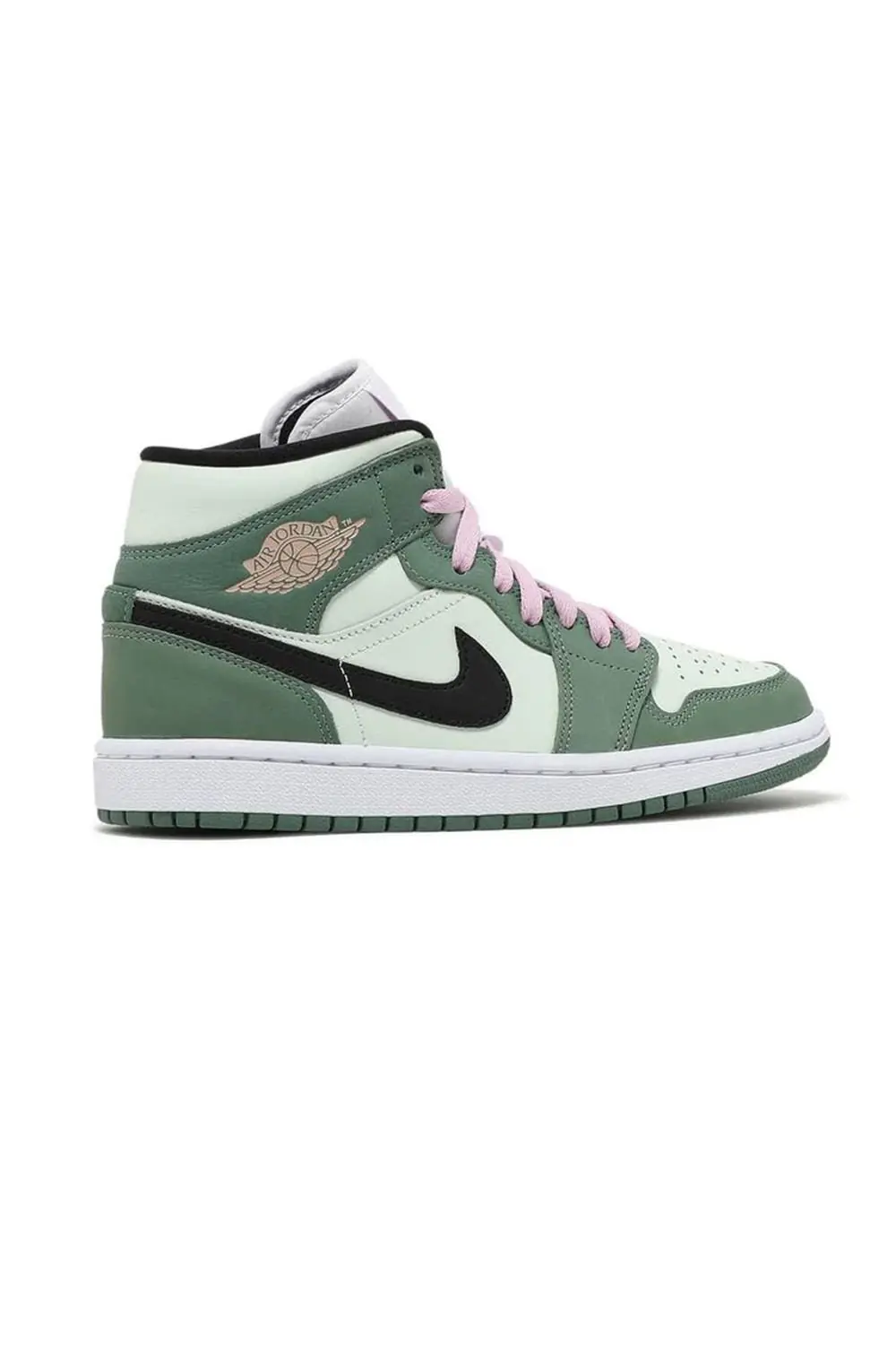 シューズ(男性用) NIKE WMNS AIRJORDAN1 MID SE DATCH GREEN Nike Wmns Air Jordan 1 Mid SE 'Dutch Green' N225 | ElitShoe