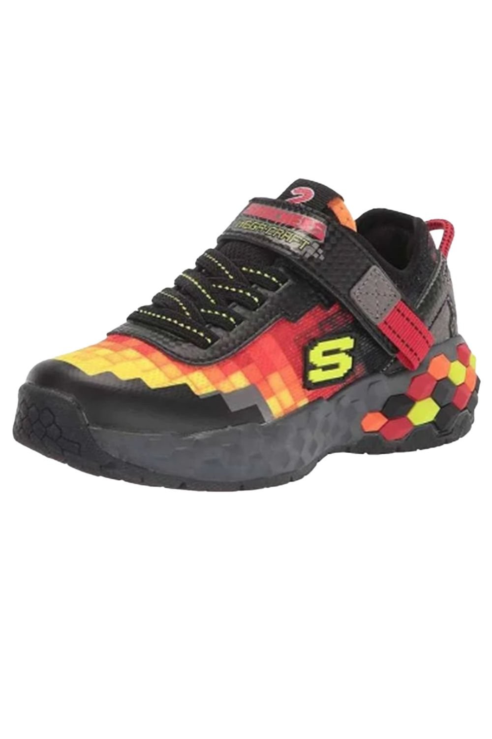 Skechers Meag-Craft 2.0 402204L-BKRD Çocuk Ayakkabı Siyah-Kırmızı