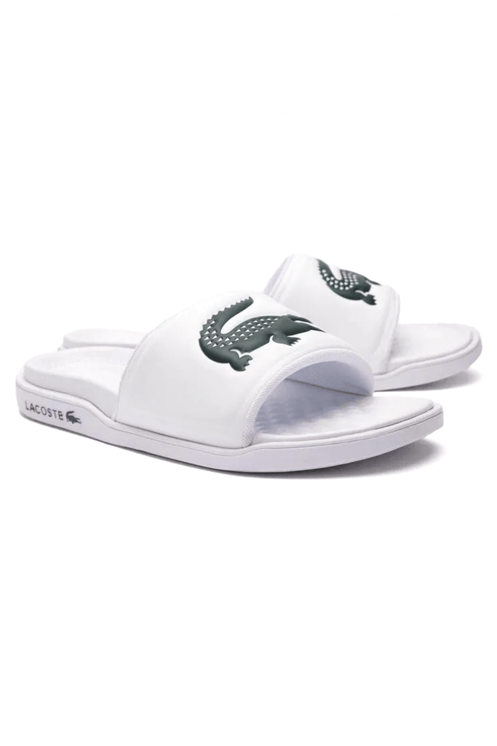 Lacoste Croco Dualiste Erkek Beyaz Terlik