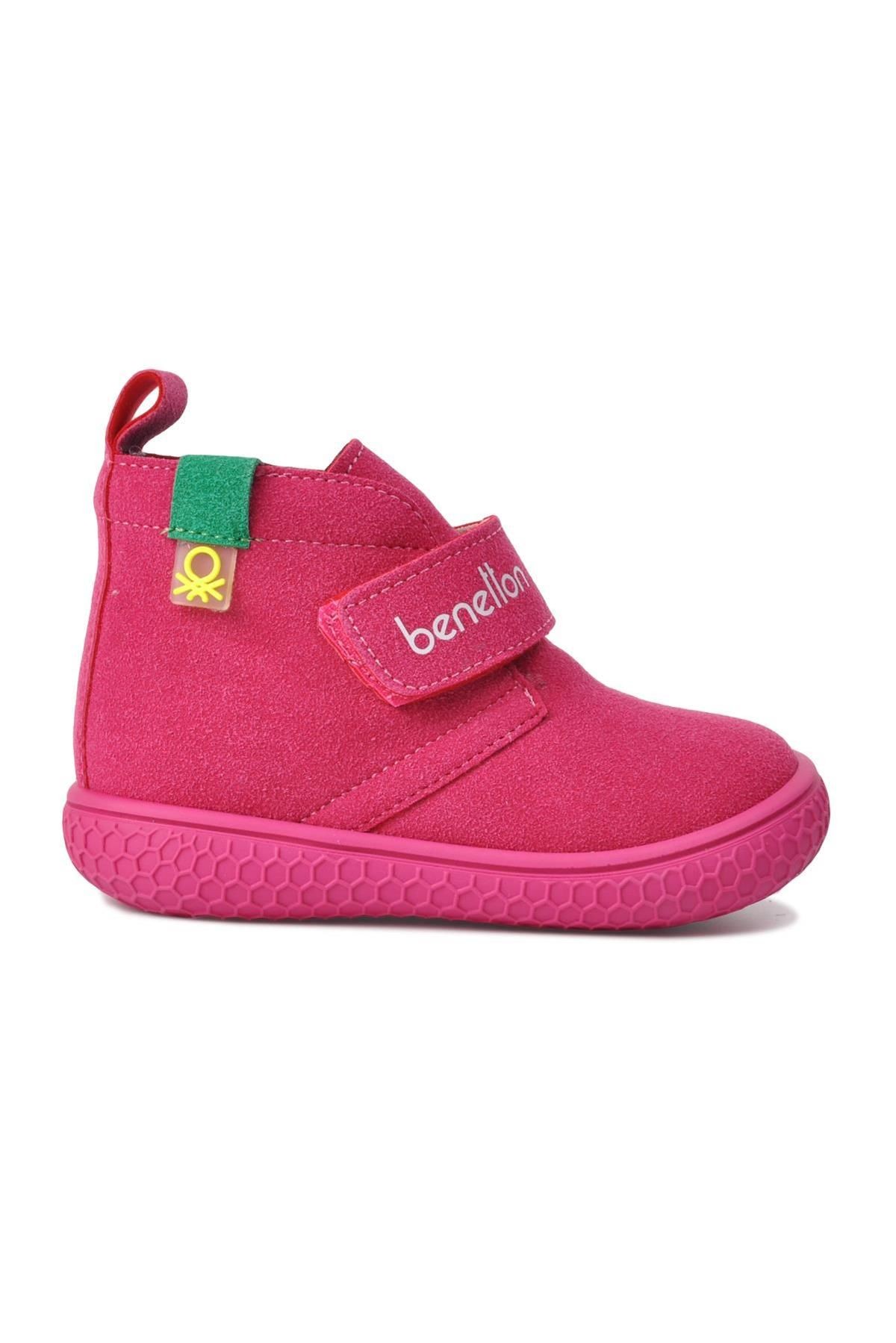 Benetton 30490 Pembe Renk Cırtlı Çocuk Bot