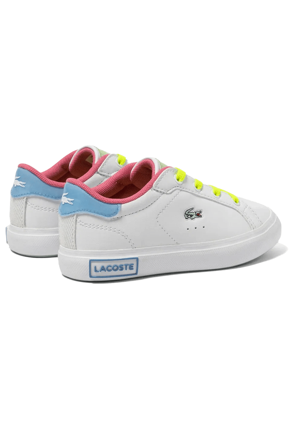 Lacoste Powercourt Çocuk Beyaz Sneaker