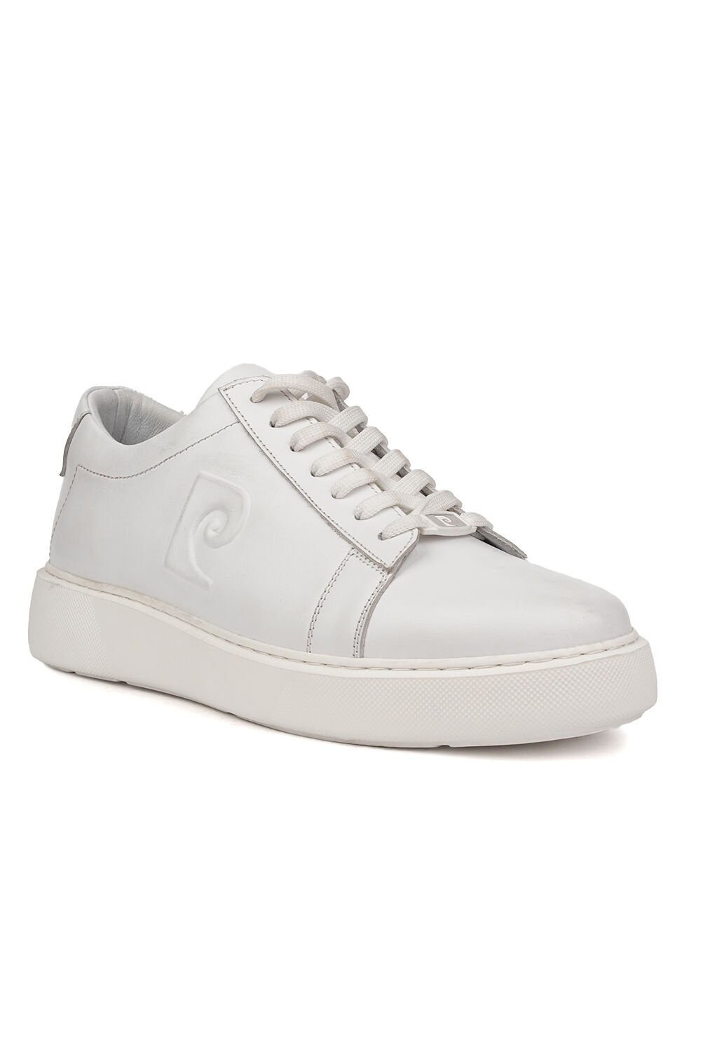 Pierre Cardin 1362002 Hakiki Deri Beyaz Erkek Sneaker