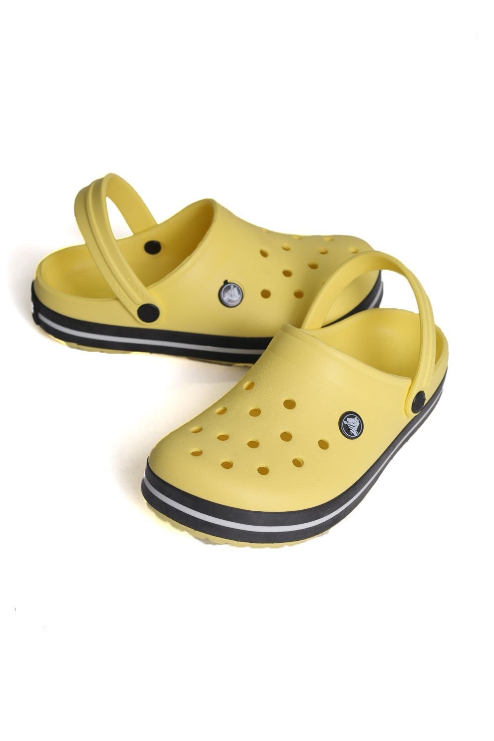 Crocs Clasic Sarı-Siyah Unisex Terlik