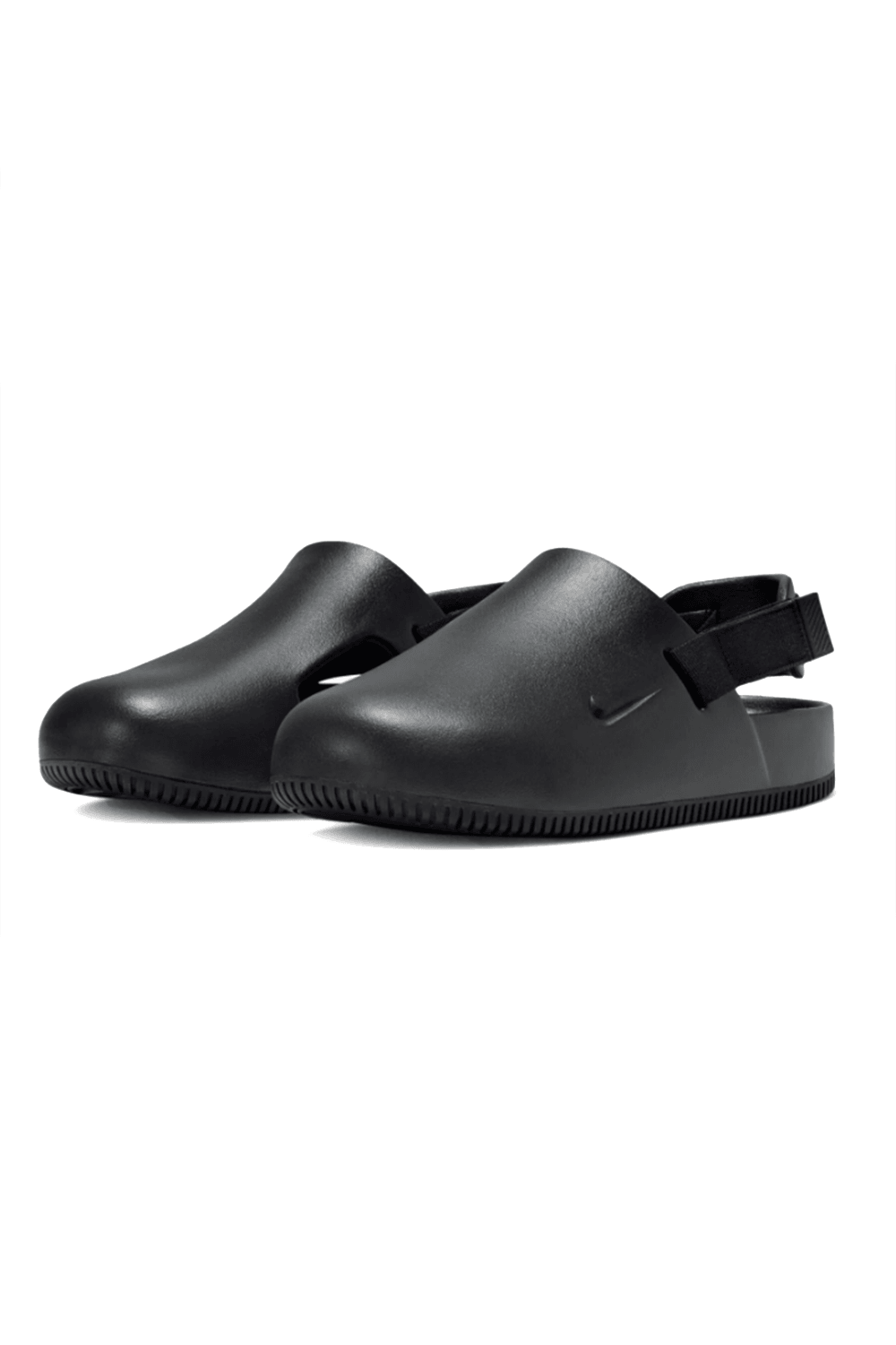 Nike Calm Mule Toe Part Closed Siyah Erkek Terlik