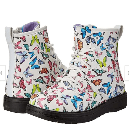 Skechers Gravlen - Butterfly Squad 303420L-WMLT Çocuk Bot Beyaz