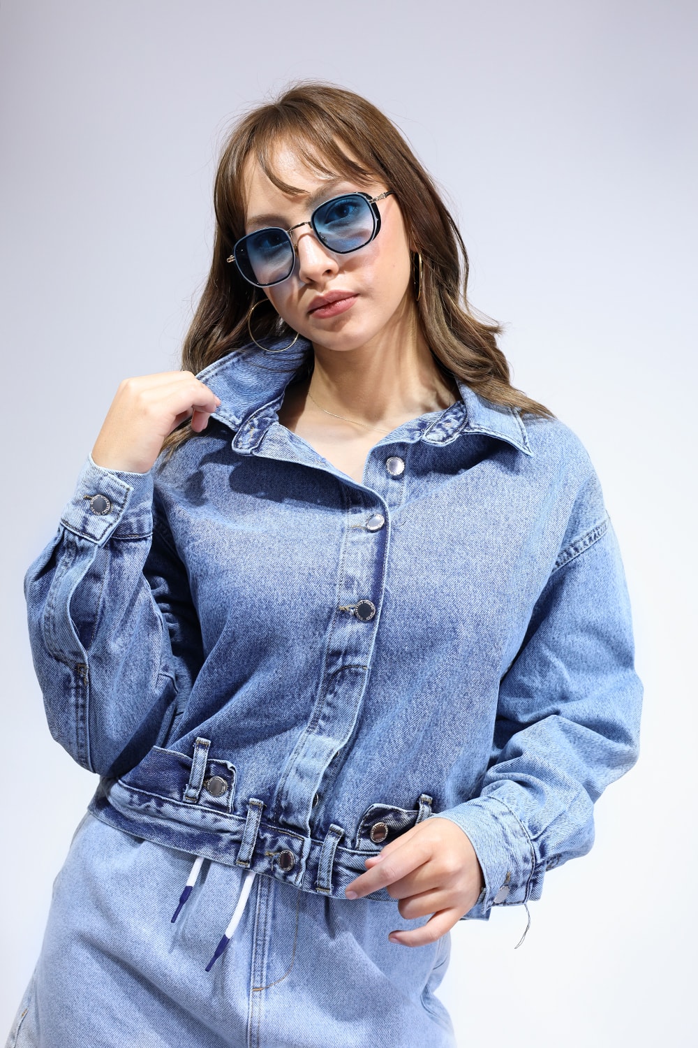 Quzu Marka Kadın Denim Mont