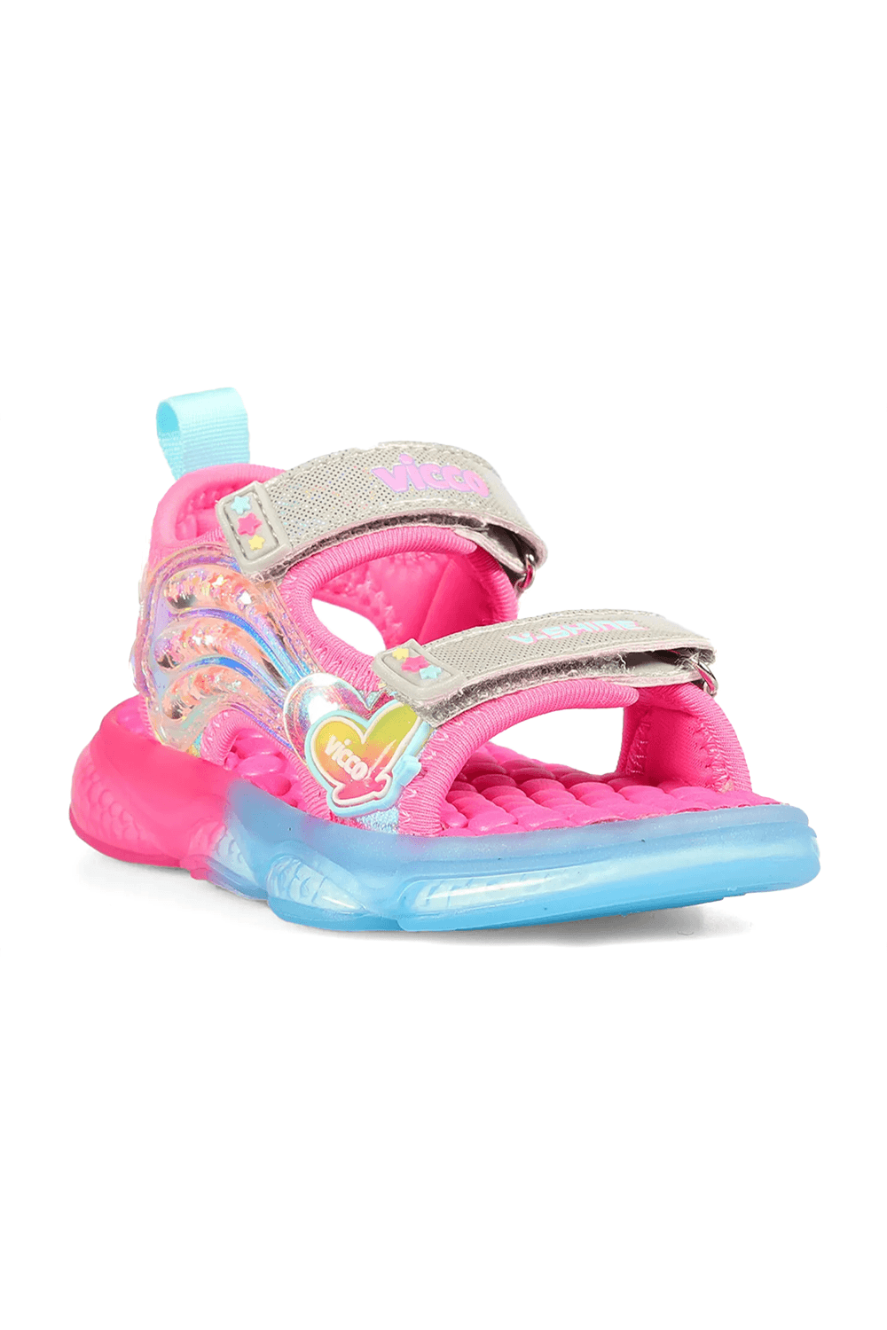Can Işıklı Sandalet Kız Bebek, Fuşya