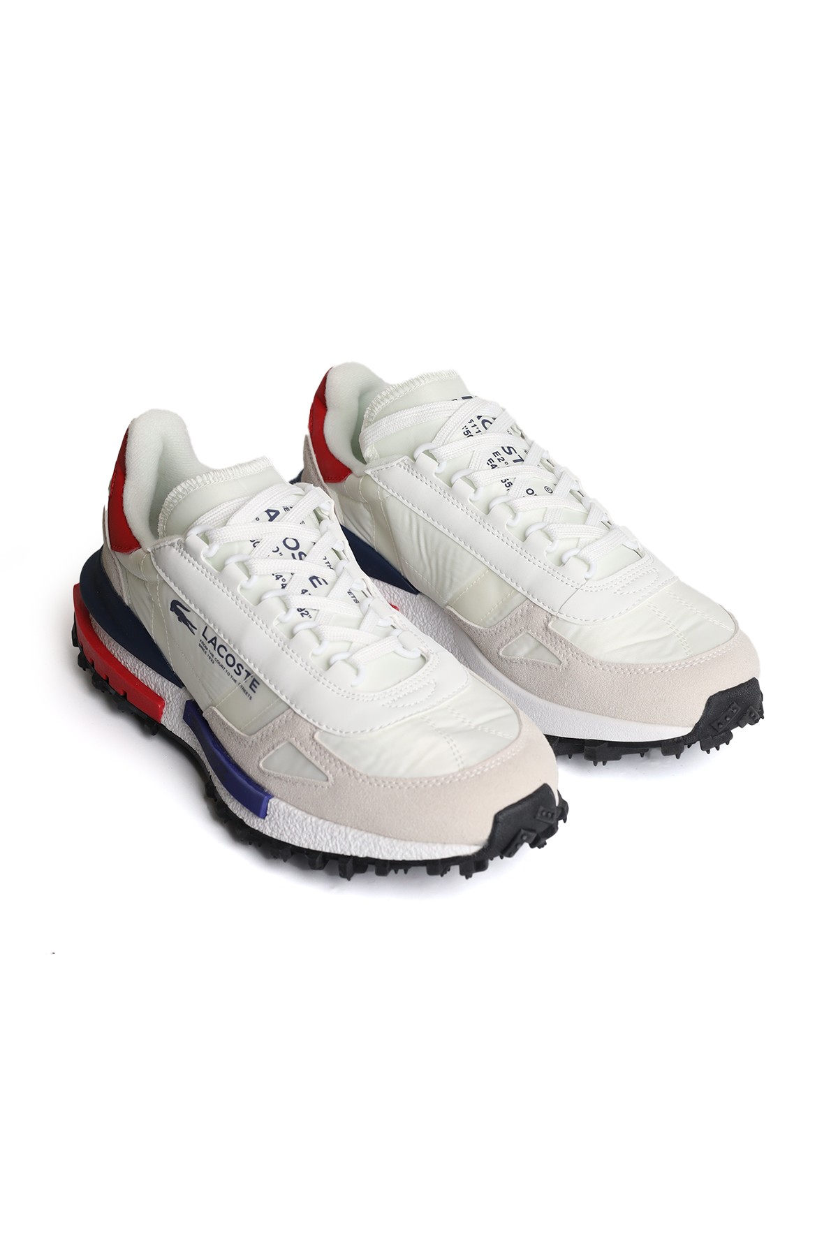 Lacoste Sport Elite Active Beyaz-Lacivert-Kırmızı