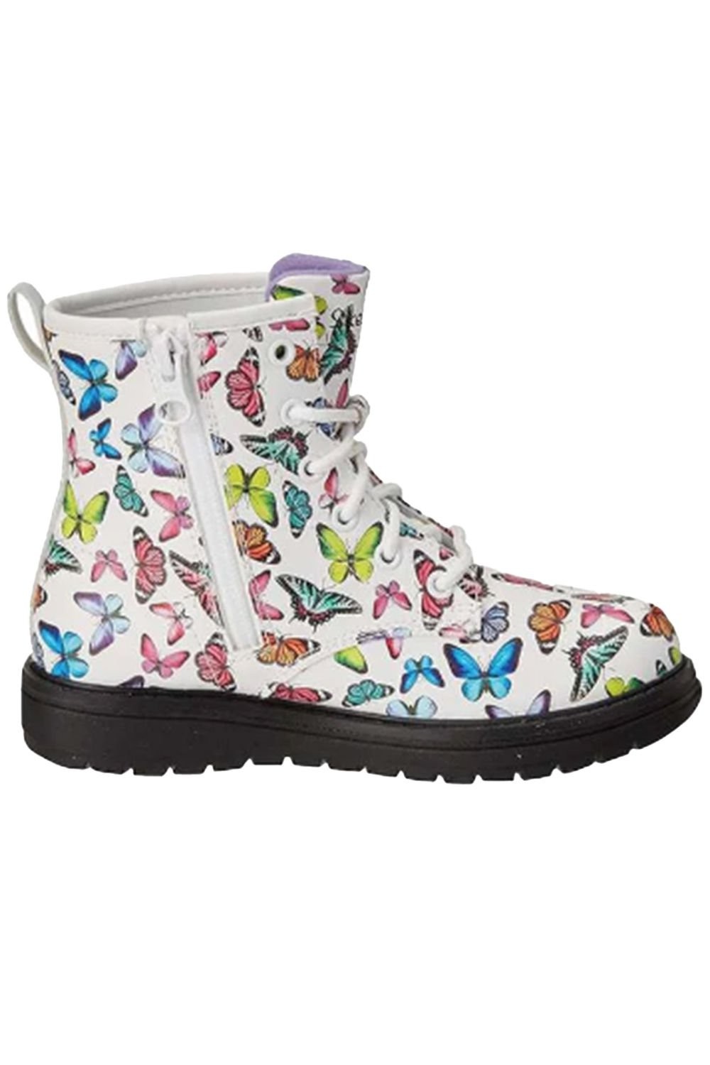 Skechers Gravlen - Butterfly Squad 303420L-WMLT Çocuk Bot Beyaz