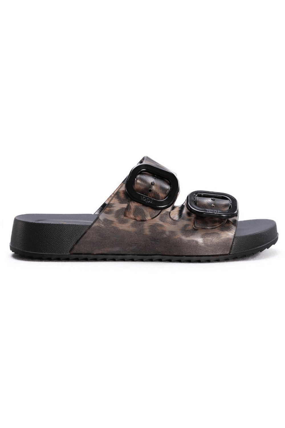 İgor Yazlık Kadın Terlik Habana Brillo Leo Negro Leopar S10336-002