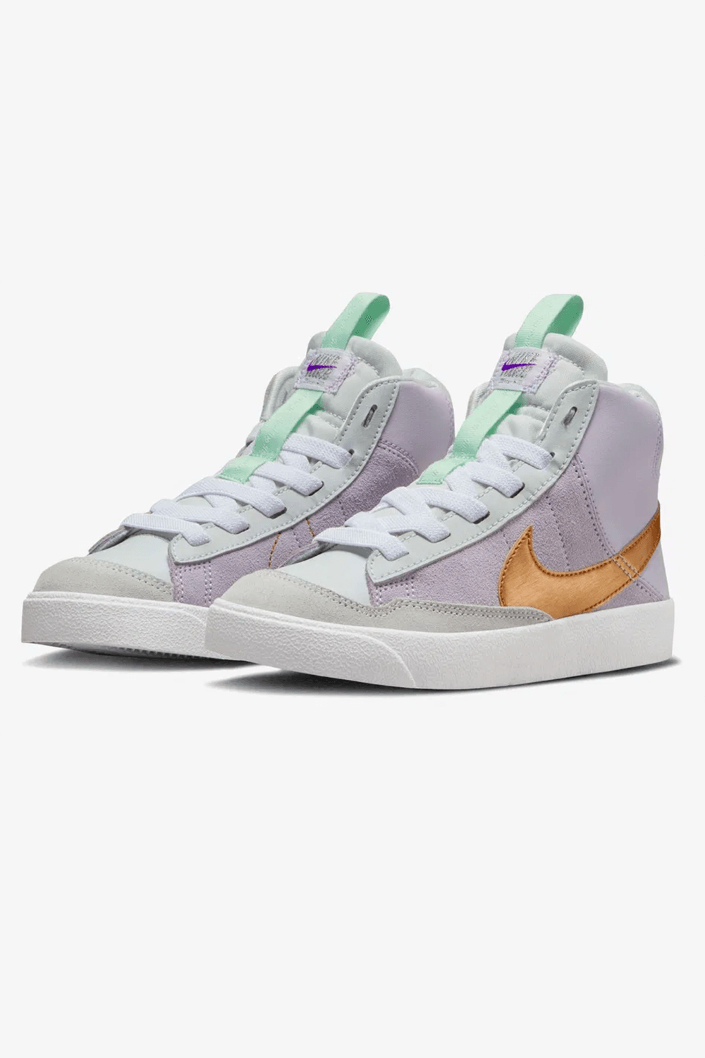 Nike Blazer Mid '77 D Çocuk Mor Spor Ayakkabı