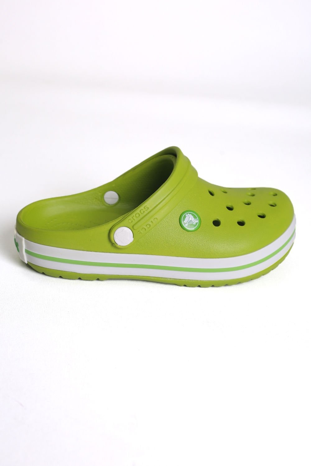 Crocs Eva Yeşil-Beyaz Unisex Terlik