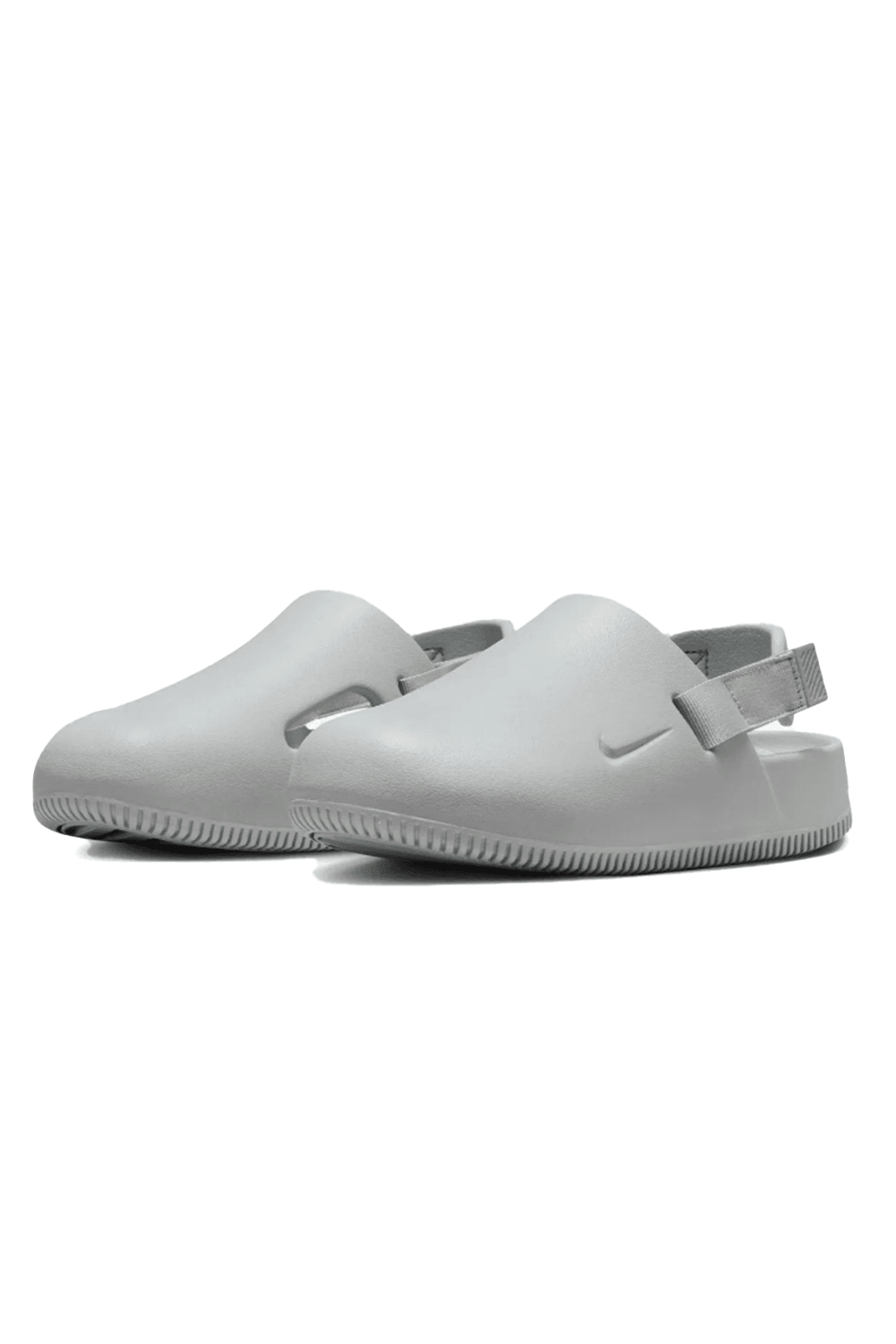 Nike Calm Mule Toe Part Closed Gri Erkek Terlik