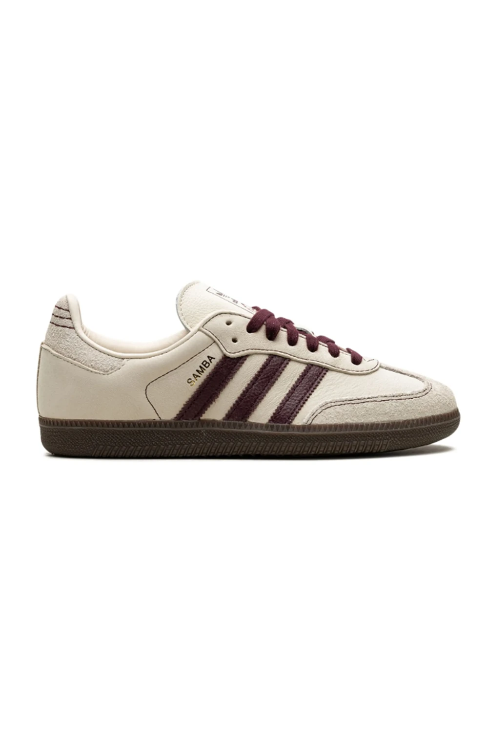 Samba OG "Wonder White/Maroon" Sneakers