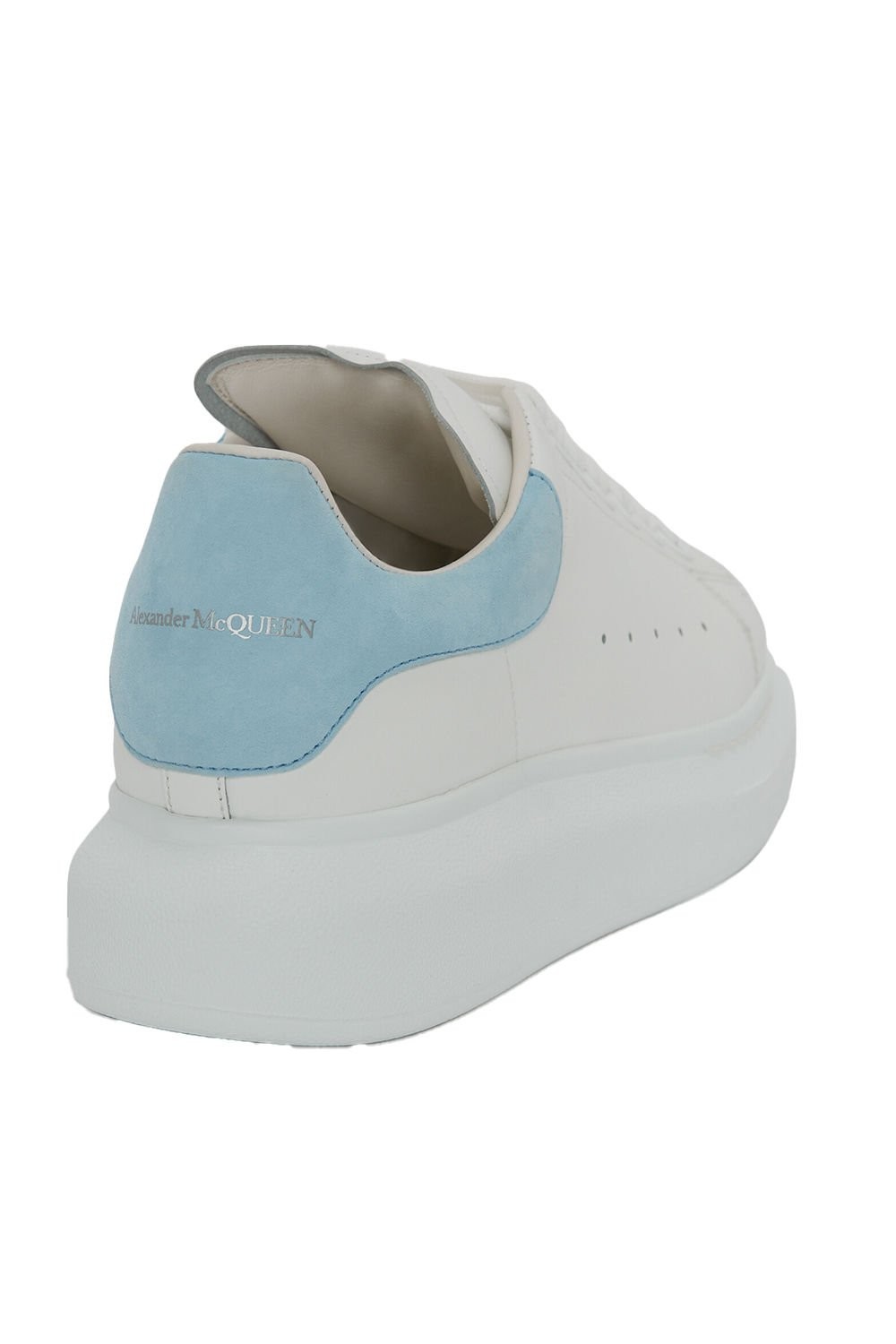 Alexander McQueen White-Blue Sneaker