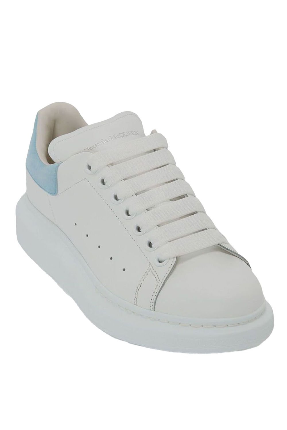 Alexander McQueen White-Blue Sneaker