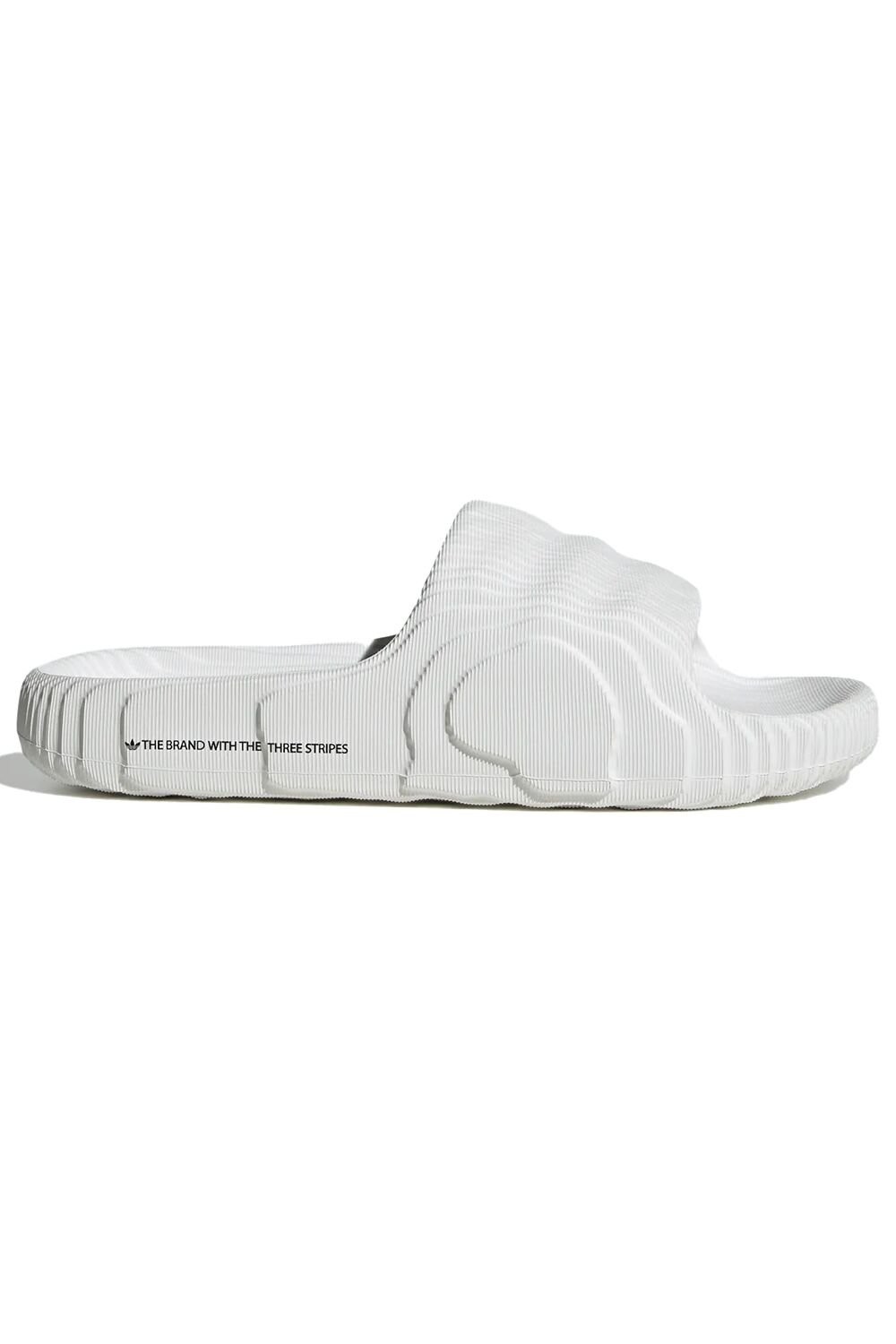 Adidas White Adilette 22 Slides A100