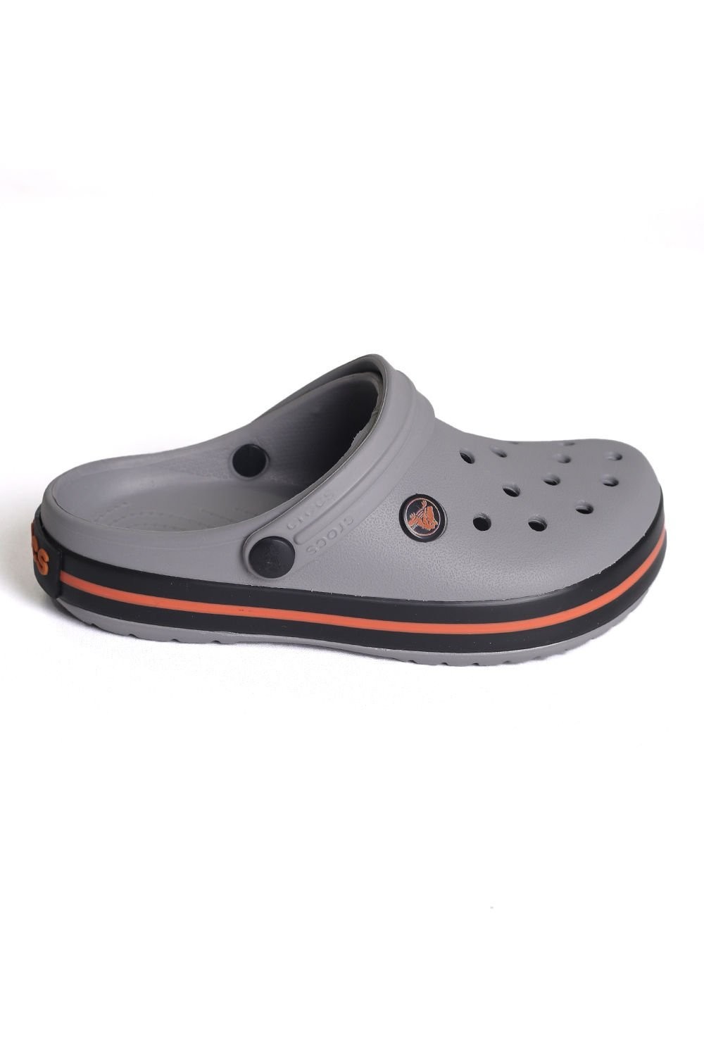 Crocs Eva Gri-Kırmızı Unisex Terlik