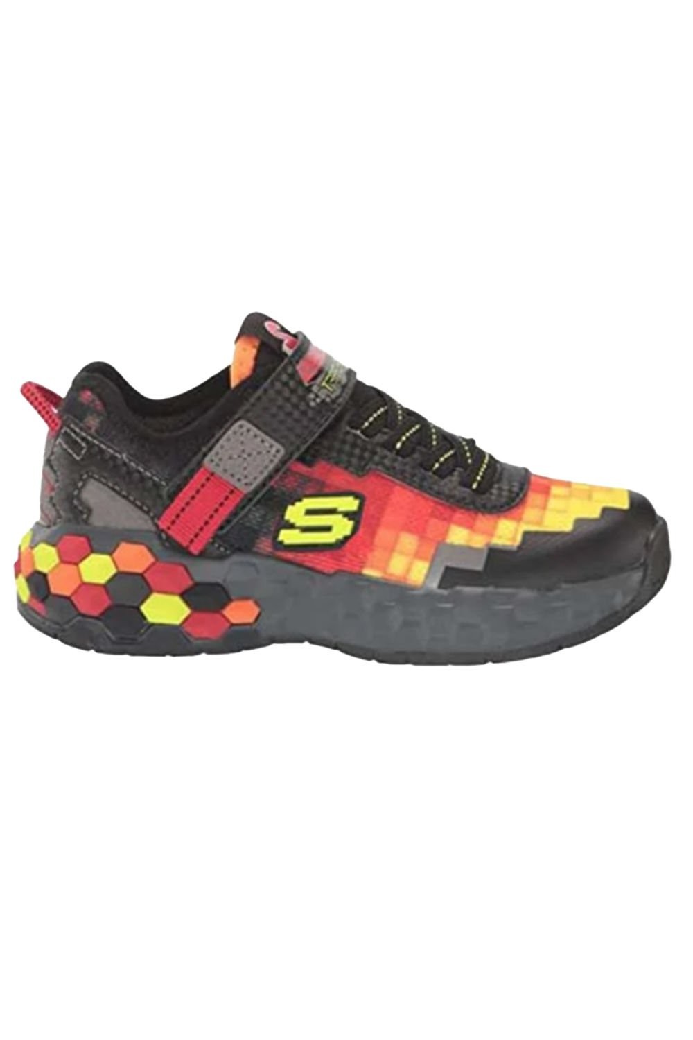 Skechers Meag-Craft 2.0 402204L-BKRD Çocuk Ayakkabı Siyah-Kırmızı