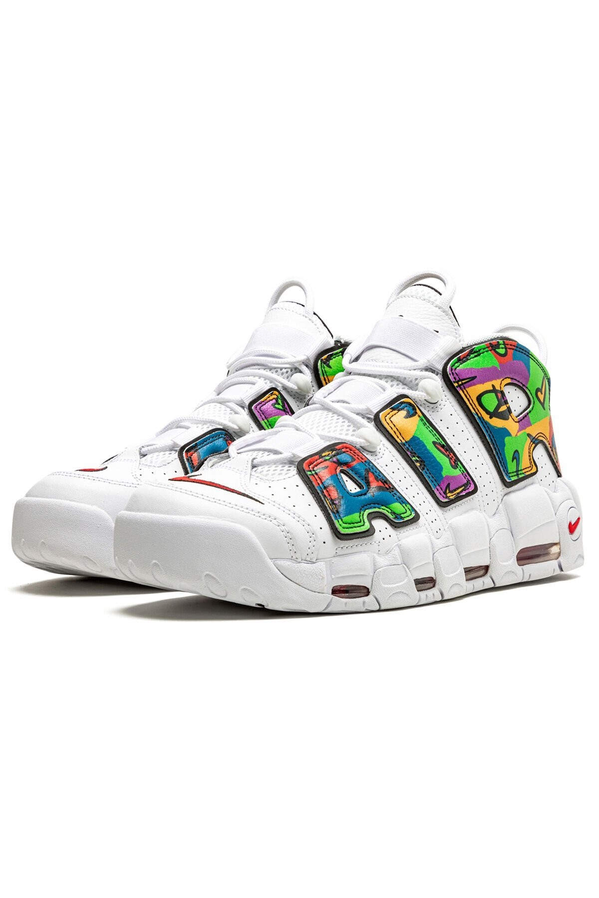 Nike Air More Uptempo Peace Love White/Multicolor N260