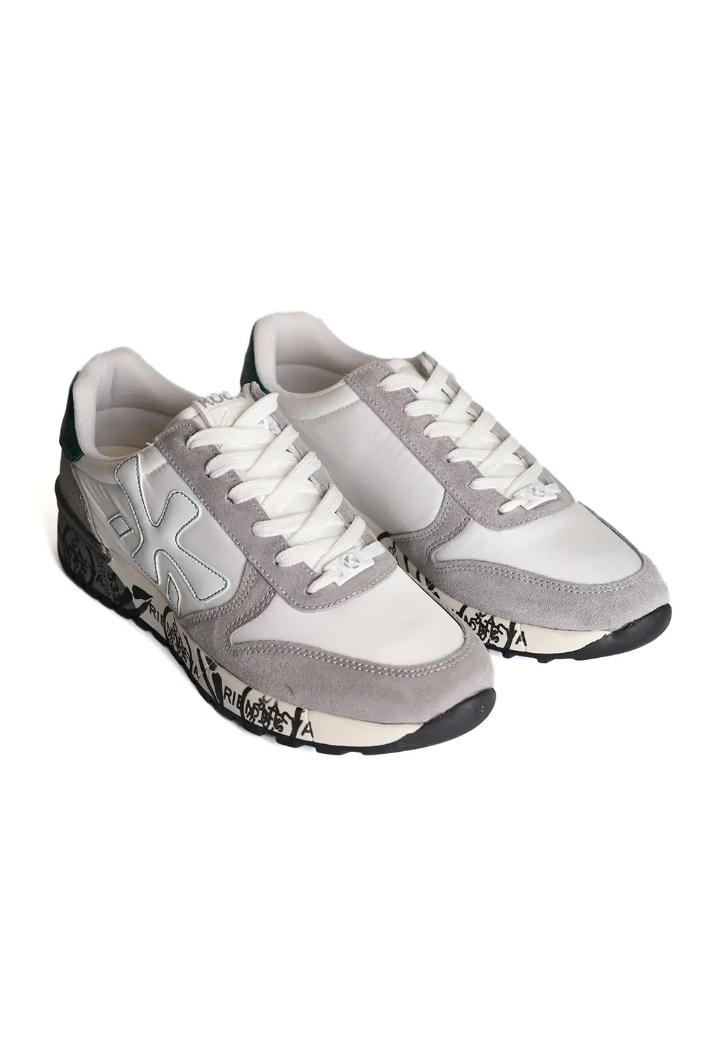 Kuum Markalı Micro Karışımlı Beyaz Erkek Sneaker | ElitShoe