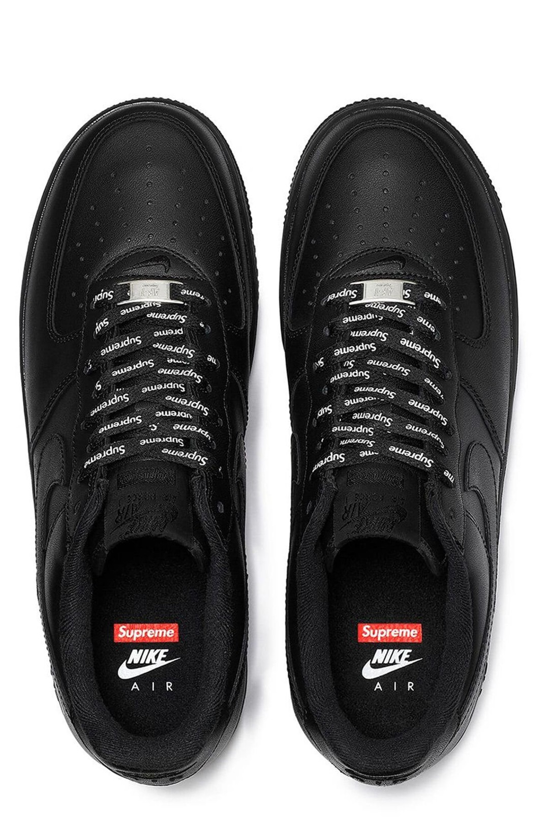 Nike supreme black shoes best sale