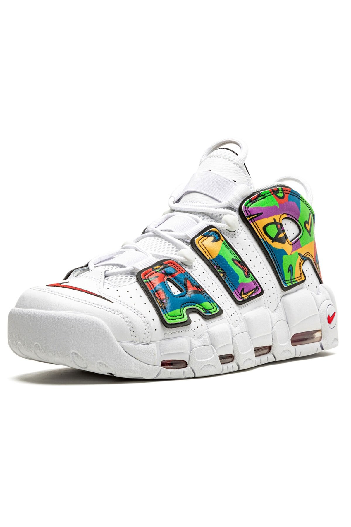 Nike Air More Uptempo Peace Love White/Multicolor N260