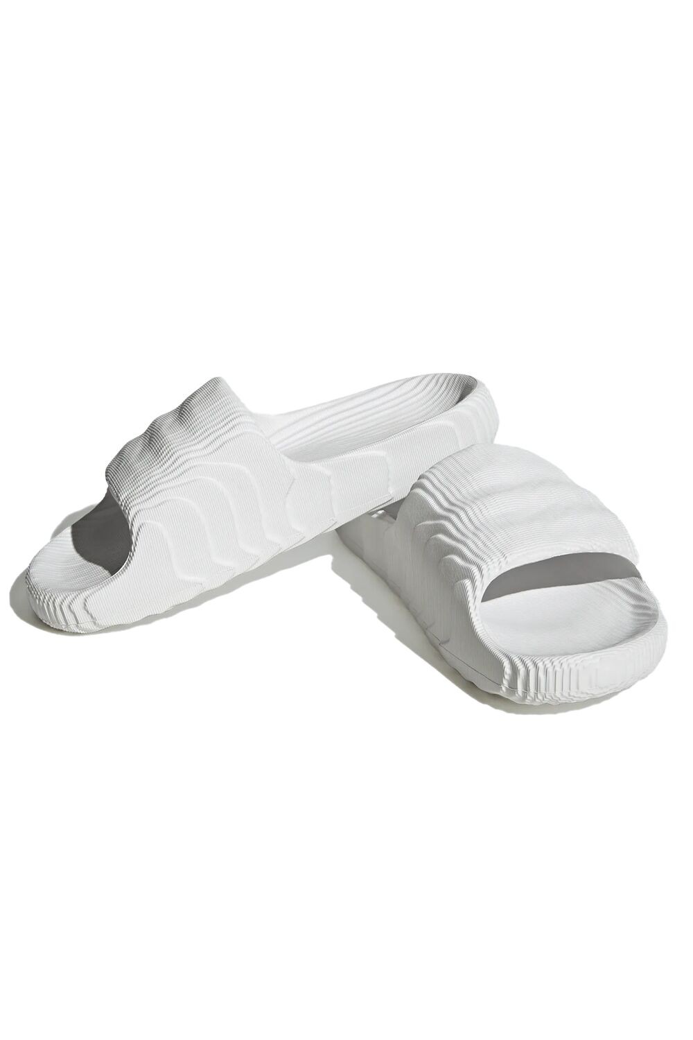 Adidas White Adilette 22 Slides A100