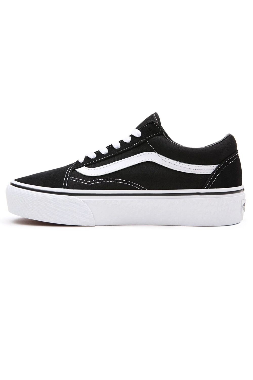 Vans Old Skool Platform Siyah Renk Kadın Ayakkabı V005