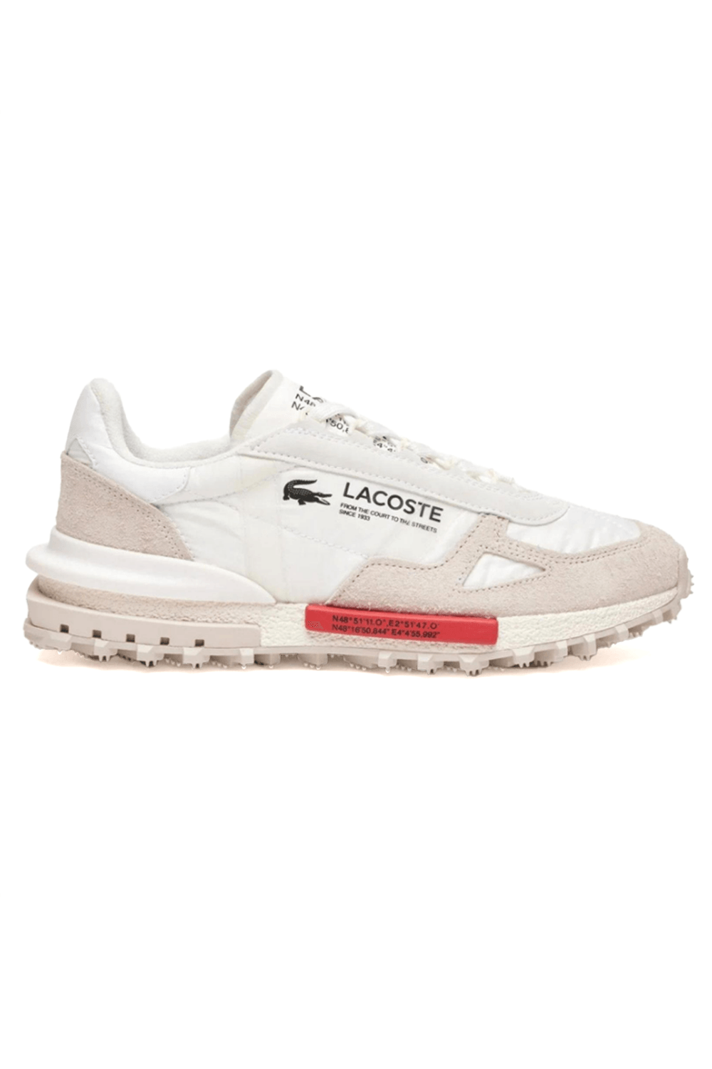 Lacoste Sport Elite Active Beyaz - Kırmızı