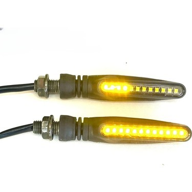 LED Sinyal Kayar (Sarı) Takım