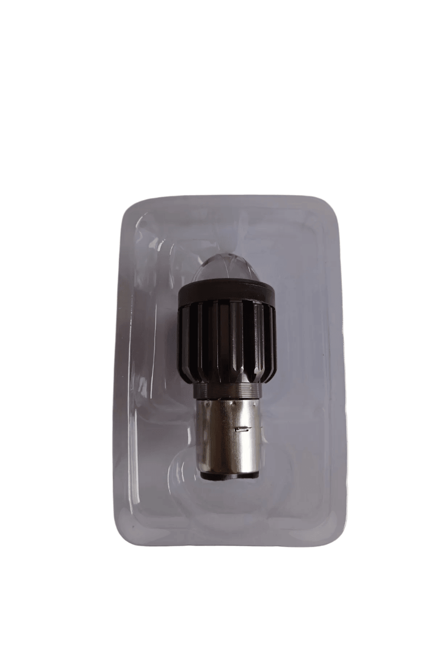 Motosiklet Ampülü 12v Bosch Tipi Metal Mercekli Beyaz