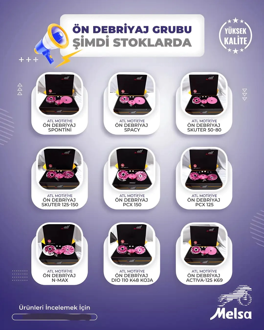 Yamaha N - Max Performans Arka Debriyaj (Varyatör) (atl)