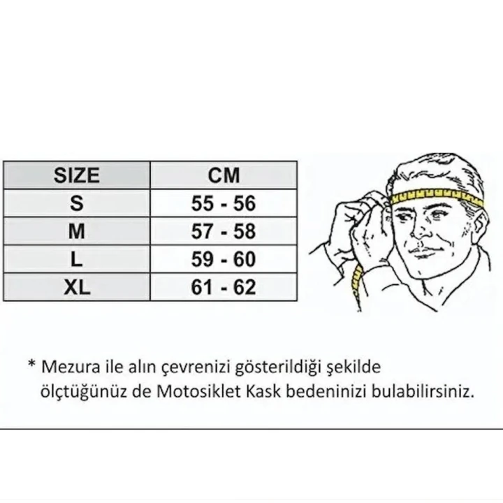 Sway 715 İris Beyaz - Mavi Kask Vizörlü Motosiklet Kaskı