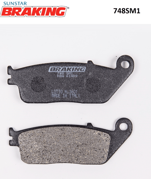 Braking Xmax 125 (2014-2016) Yarı Metalik Ön Fren Balatası (748SM1)