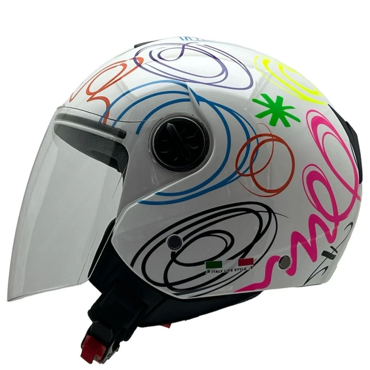 Sway 715 Flower Kask Motosiklet Kaskı