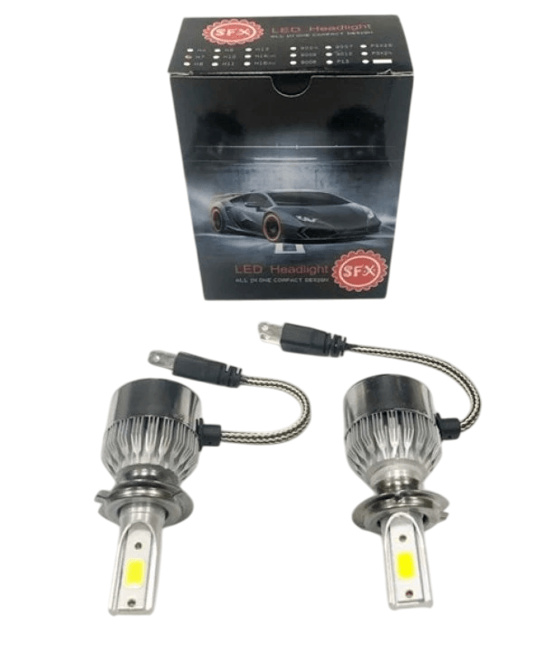 Sfx H-7 Zenon Led Fanlı Motosiklet Far Ampulü (Takım)